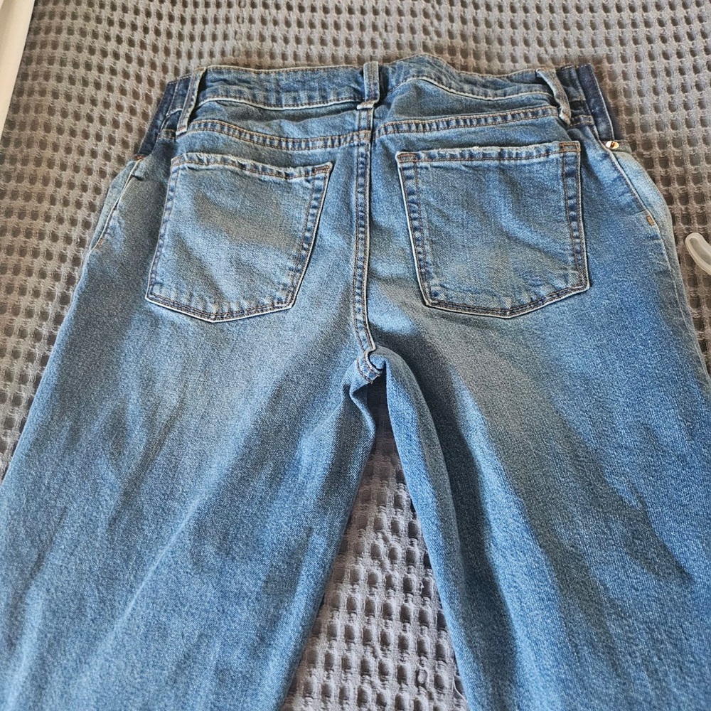 Isabel Maternity by Ingrid & Isabel High Rise Blue Denim Jeans